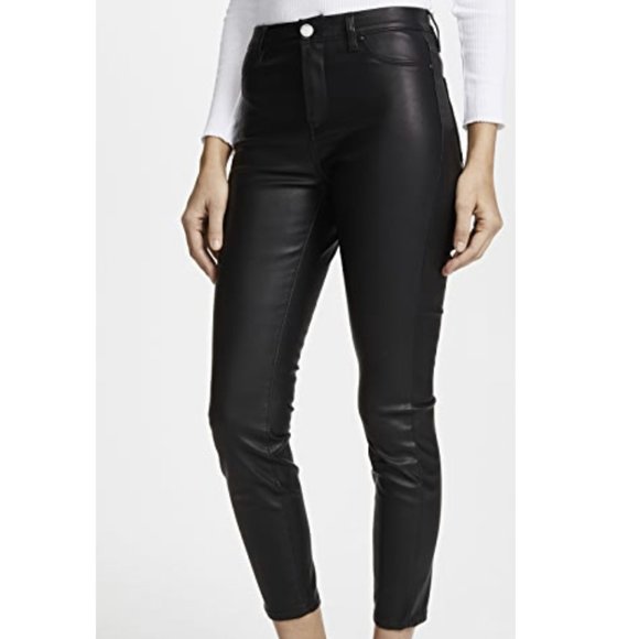 Blank NYC Pants - Blank NYC Mid Rise Vegan Leather Skinny